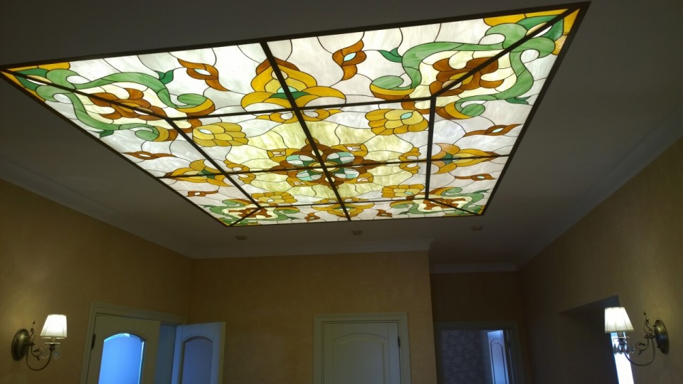 Заказать световой потолок с фотопечатью в г. Грязовец